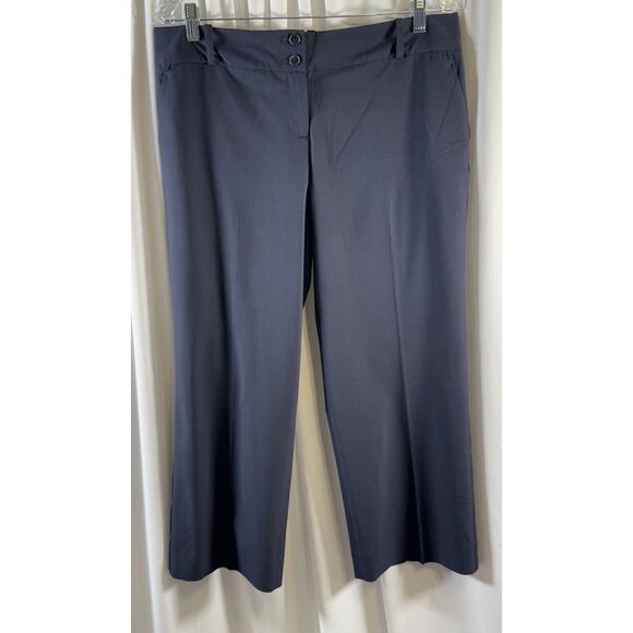 The Limited Collection Cropped Dress Pants, Navy Blue, Sz: 10, 74-11 - Picture 11 of 14